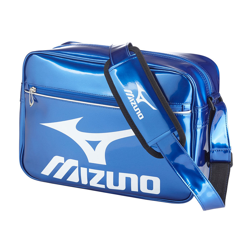 Panske Batoh Mizuno RB Enamel S Modre/Biele Vypredaj TCVS53624